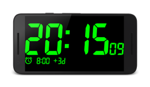 Скачать Big Digital Clock Инструменты для Андроид скриншот 2