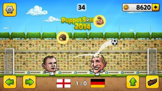 Скачать Кукольный футбол - Футбол Спортивные игры для Андроид скриншот 3