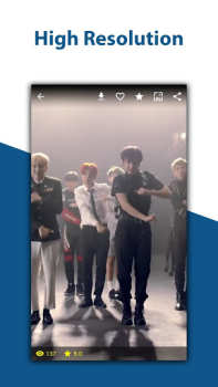 Скачать BTS Live Wallpapers Персонализация для Андроид скриншот 5