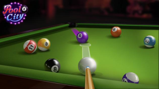Скачать Pooking - Бильярдный город Спортивные игры для Андроид