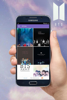 Скачать Обои BTS KPOP Персонализация для Андроид скриншот 2