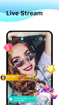 Скачать Bigo Live–прямой эфир, Лайвчат Социальные для Андроид скриншот 2