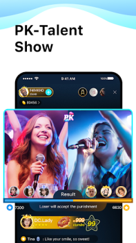 Скачать Bigo Live–прямой эфир, Лайвчат Социальные для Андроид скриншот 6