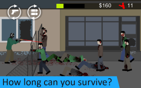 Скачать Flat Zombies: Defense&Cleanup Экшен для Андроид скриншот 5