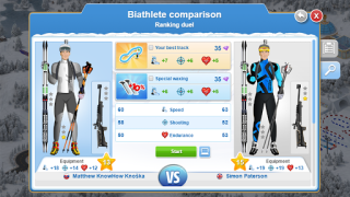 Скачать Biathlon Mania Спортивные игры для Андроид скриншот 5