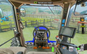 Скачать New Tractor Farming Simulator 2019 Симуляторы для Андроид скриншот 2