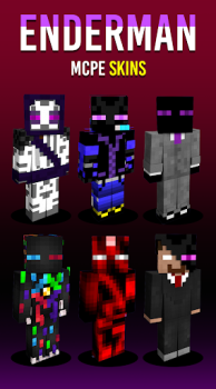 Скачать Enderman Skins NEW Развлечения для Андроид скриншот 4