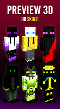 Скачать Enderman Skins NEW Развлечения для Андроид скриншот 5