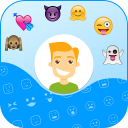 Скачать  Emoji Contact Maker