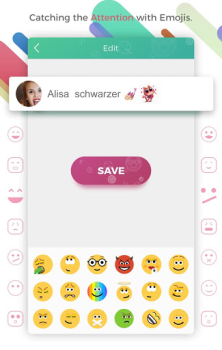 Скачать Emoji Contact Maker Связь для Андроид скриншот 3