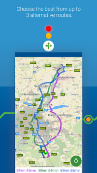 Скачать MapFactor Navigator Truck Pro Карты и навигация для Андроид скриншот 4