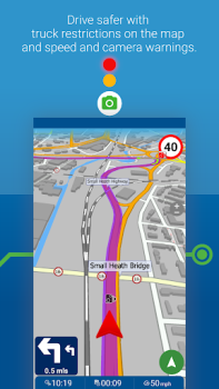 Скачать MapFactor Navigator Truck Pro Карты и навигация для Андроид скриншот 5