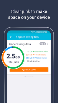 Скачать AVG Cleaner: ПО для очистки Инструменты для Андроид скриншот 3