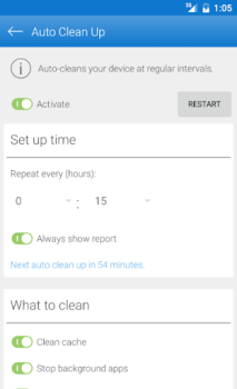 Скачать Auto Clean Up - Автоочистка Инструменты для Андроид скриншот 2
