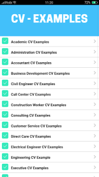 Скачать CV Examples: PDF CV Templates Образование для Андроид скриншот 6