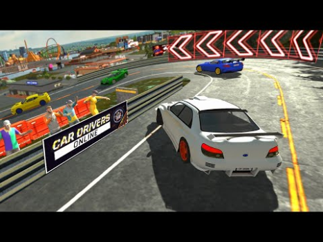 Скачать Car Drivers Online: Fun City Гонки для Андроид скриншот 8