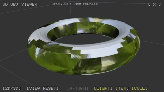 3D OBJ Viewer
