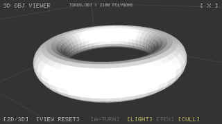 3D OBJ Viewer