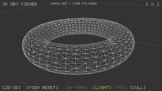 3D OBJ Viewer