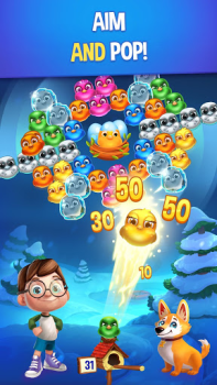 Скачать Птички Шарики - Bubble Shooter Головоломки для Андроид скриншот 7