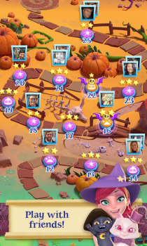Скачать Bubble Witch 2 Saga Головоломки для Андроид скриншот 4