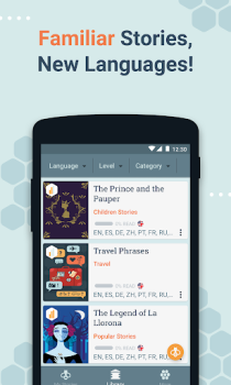 Скачать Beelinguapp: учи английский Образование для Андроид скриншот 7
