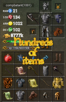 Скачать Forgotten Tales MMORPG Ролевые для Андроид скриншот 2
