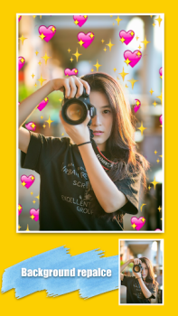 Скачать Эмодзи фон чейнджер Фотография для Андроид скриншот 2