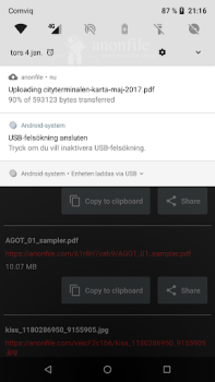 Скачать Anonfile Инструменты для Андроид скриншот 3