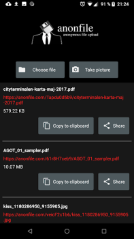 Скачать Anonfile Инструменты для Андроид скриншот 5