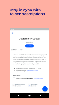 Скачать Dropbox: Облачное хранилище Работа для Андроид скриншот 2