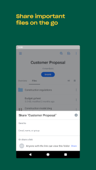 Скачать Dropbox: Облачное хранилище Работа для Андроид скриншот 3