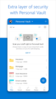 Скачать Microsoft OneDrive Работа для Андроид скриншот 5