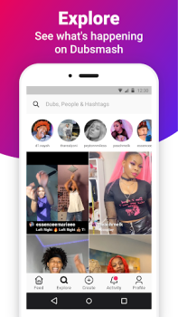 Скачать Dubsmash Видеоплееры и редакторы для Андроид скриншот 3