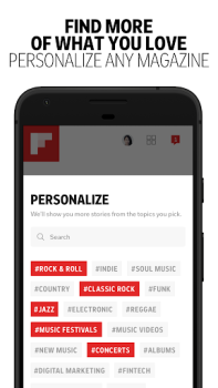 Скачать Flipboard Новости и журналы для Андроид скриншот 4