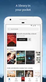 Скачать Amazon Kindle Книги и справочники для Андроид скриншот 2