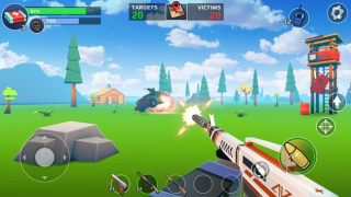 Скачать PIXEL'S UNKNOWN BATTLE GROUND Экшен для Андроид скриншот 2