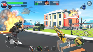 Скачать PIXEL'S UNKNOWN BATTLE GROUND Экшен для Андроид скриншот 3