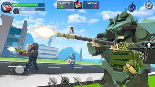 Скачать PIXEL'S UNKNOWN BATTLE GROUND Экшен для Андроид скриншот 7