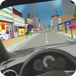 Логотип Вождение Машины 3D Симулятор
