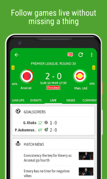 Скачать BeSoccer - Soccer Live Score Спорт для Андроид скриншот 6