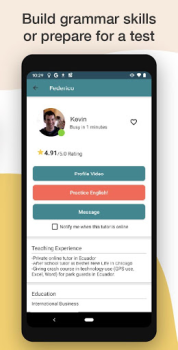 Скачать Cambly-репетиторы английского Образование для Андроид скриншот 3