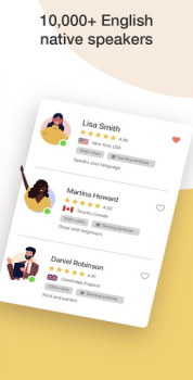 Скачать Cambly-репетиторы английского Образование для Андроид скриншот 7