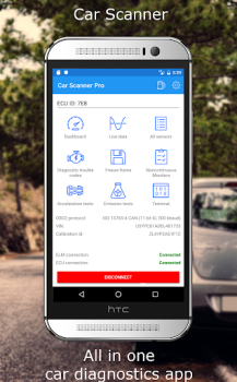 Скачать Car Scanner ELM OBD2 Автомобили и транспорт для Андроид