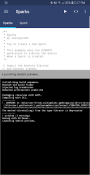 Скачать APDE - Android Processing IDE Инструменты для Андроид скриншот 2