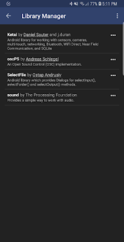 Скачать APDE - Android Processing IDE Инструменты для Андроид скриншот 6