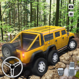 Логотип Extreme Offroad Mud Truck Simulator 6x6 Spin Tires