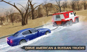 Скачать Extreme Offroad Mud Truck Simulator 6x6 Spin Tires Симуляторы для Андроид скриншот 3