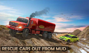 Скачать Extreme Offroad Mud Truck Simulator 6x6 Spin Tires Симуляторы для Андроид скриншот 4