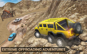 Скачать Extreme Offroad Mud Truck Simulator 6x6 Spin Tires Симуляторы для Андроид скриншот 6